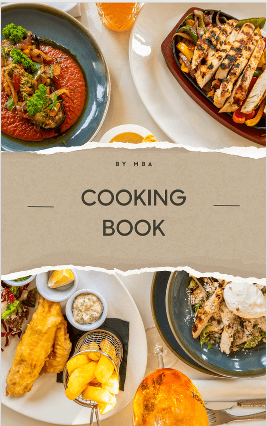 كتاب الكتروني لطبخات عربية باللغه الانجليزية - mba ebook